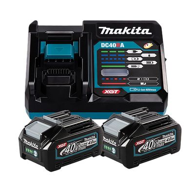 Makita Akku Power Source Kit 2 x 4,0 Ah, XGT 40 V max 40 V max • Li–ionen • 4,0 Ah •