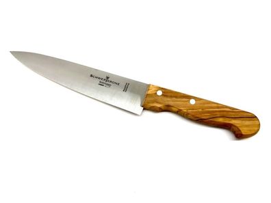 Messerset mit Griff aus Olivenholz