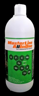 Masterline All in One Boost 1000ml Komplettdünger mit NPK