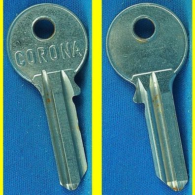 Original Corona Schlüsselrohling für verschiedene Vorhängeschlösser u. Profilzylinder