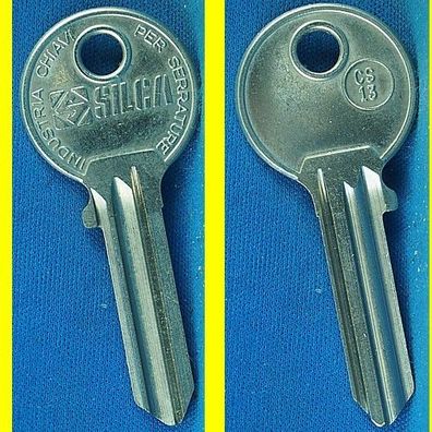 Silca CS13 - Schlüsselrohling für verschiedene Cisa, Abus, Bricard, JPM