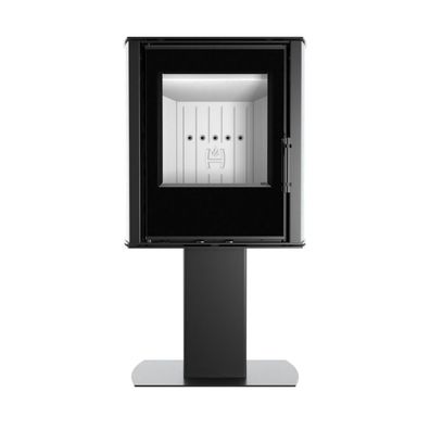 Hitze Kaminofen CANE SF 6,5kW – schwarz, effizient, EEK A+, BImSchV Stufe II