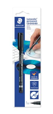 Staedtler Marker Lumocolor CD/DVD sw BK