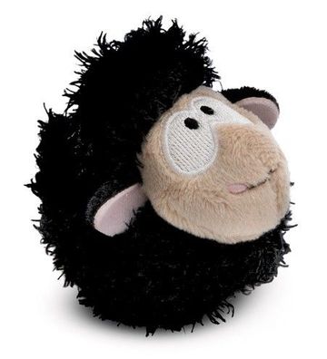 Wooly Gang Anti-Stress Plüsch Schaf schwarz 8cm GREEN Neuware