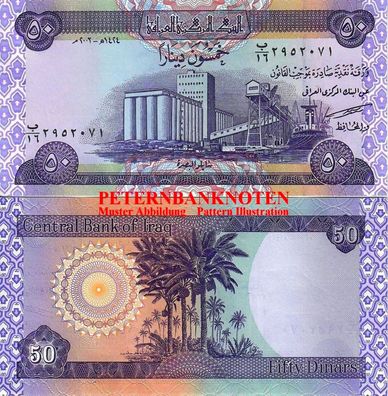 IRAK / IRAQ 50 Dinars 2003 Unc P.90 #650#