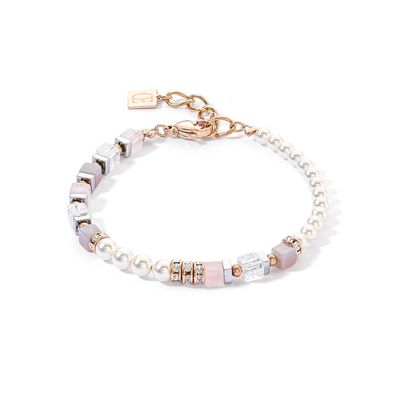 Coeur de Lion Armband 4354/30-1920 Precious Fusion, roségold-eisrosa