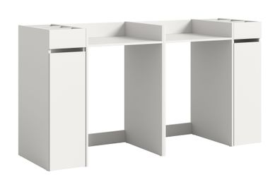 Waschmaschienenumbau Set in weiß Nachbildung
