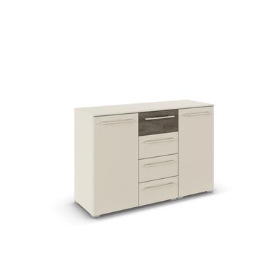Rauch Sideboard Luana 2-türig 4 Schubladen Champagner