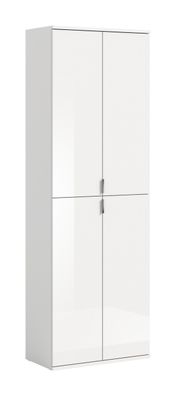 Xonox Garderobenschrank Element Projekt X Weiß HG 4-türig