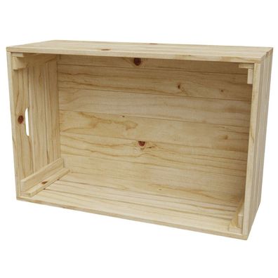 Holzkiste Weinkiste natur Dekoration von holz4home®