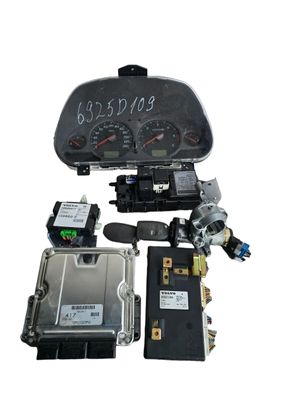 Volvo S40 V40 Diesel Motorsteuergerät Set 0281011086 85kW