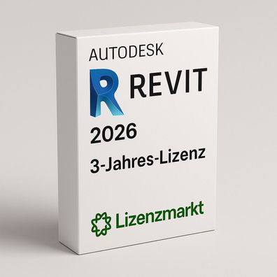 Autodesk Revit 2026 - 3 Jahre Lizenz (Windows)