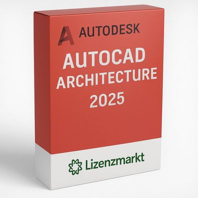Autodesk AutoCAD Architecture 2025 - 1 Jahr Lizenz (Windows)