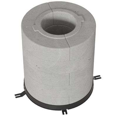 Satz Betonsammelscheiben 10 Stk. 5 Schichten für Kaminöfen TORA/L