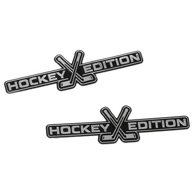 Original Skoda Schriftzug HOCKEY Edition Plakette Emblem Kotflügel Logo Aufkleber