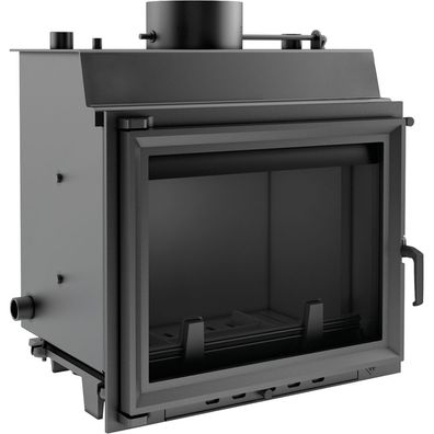 Einsatz Kamin Wassermantel KRATKI MAJA 8kW Ø180 Ecodesign Gusseisen SET