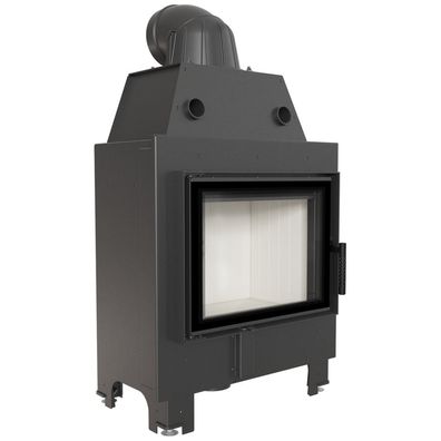 Kamineinsatz aus Stahl KRATKI MBM 10 kW Ø 200