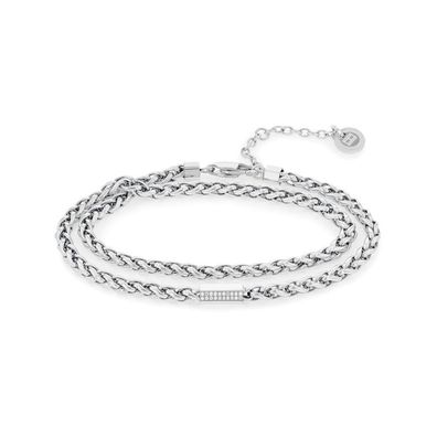Tommy Hilfiger - 2780875 - Armband - Damen - Edelstahl - silber - 19 + 3 cm