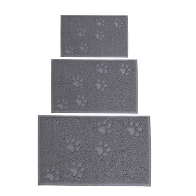 belviona Vorleger für Katzentoilette, verschiedene Größen, grau