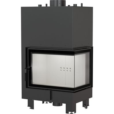 Wasserführender Kamineinsatz KRATKI MBZ rechts 13 kW Ø 200