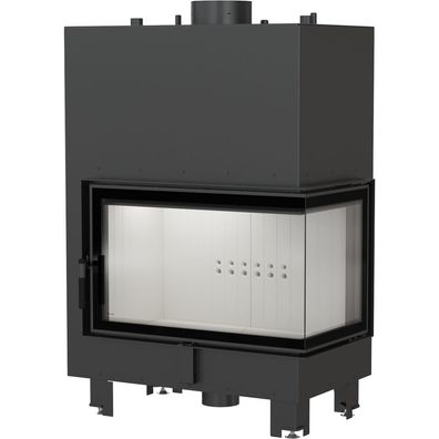 Wasserführender Kamineinsatz KRATKI MBO rechts 15 kW Ø 200