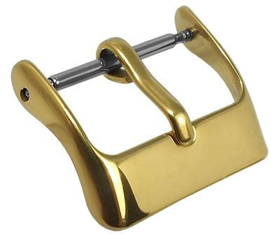 Minott | Dornschließe Edelstahl | gelbgoldfarben | glänzend / poliert