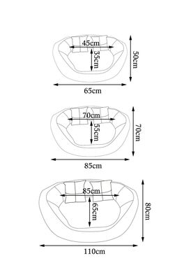 lionto 4-in-1 Katzenbett, Katzenkissen, atzenkörbchen mit Wendekissen, Größe wählb