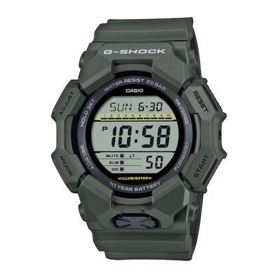 Casio G-Shock Uhr Herren GD-010-3ER Harz, Carbon, Resin, Grün