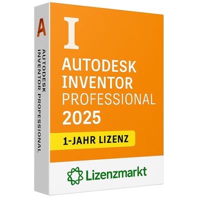 Autodesk Inventor Professional 2025 - 1 Jahr Lizenz (Windows)