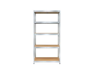 PARKSIDE® Schwerlastregal 40 x 90 x 180 cm verzinkt mit 5 Holzböden * besch. VP