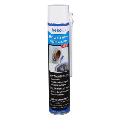 beko Brunnenschaum 750ml 1-K Polyurethanschaum Abdichtung Mauerkwerk Wasserdicht