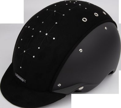 CASCO APART Brilliant Schwarz Reithelm