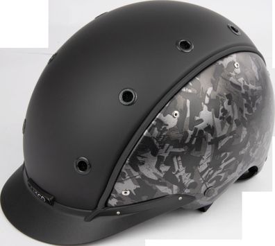 CASCO Champ Forged Schwarz Grau Reithelm