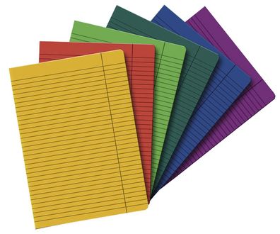 Landré® 100050583 Diarie (Kladde) - Größe: A4, Folio, geheftet, liniert/Rand, 40 Blat