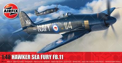 Airfix 1:48 A06105A Hawker Sea Fury FB. II