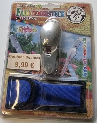 Fahrtenbesteck aus Edelstahl