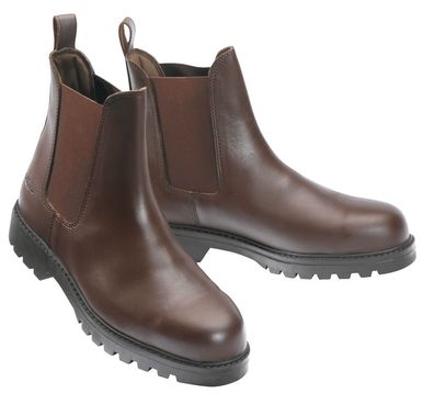 NORTON Safety Stiefeletten in braun Reitstiefeletten