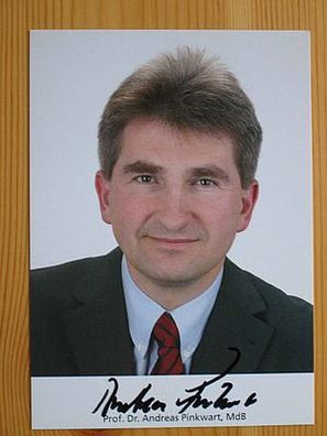 FDP Politiker Prof. Dr. Andreas Pinkwart - Autogramm!