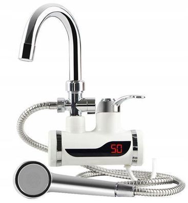 220V Elektrische Warmwasserbereiter Dusche Wasserhahn Duschhandgerät Retoo