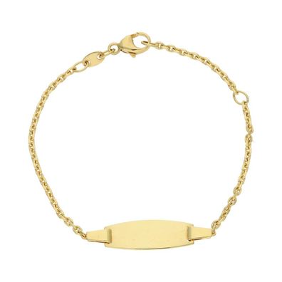 JuwelmaLux Kinder Gravurarmband 585 Gold JL30-03-3158