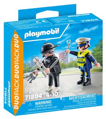 Playmobil® Duopack 71804 Polizist und Einbrecher