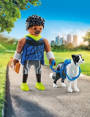 Playmobil® My Life 71740 Jogger mit Border Collie