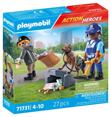 Playmobil® Action Heroes 71731 Spurensuche mit Hund