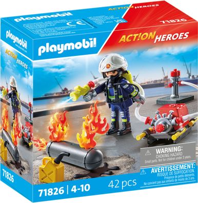 Playmobil® Action Heroes 71826 Löschung eines Gastanks