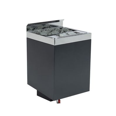 Infraworld Sparta Wall Combi Verdampferofen 9 kW schwarz inkl. Saunasteine