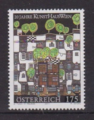 Österreich 2011 postfrisch Kunst Haus Wien MiNr. 2917