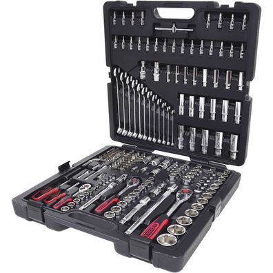 KS Tools 1/4 + 3/8 + 1/2 216 CHROMEplus Steckschl.-Satz