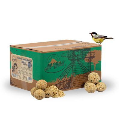 150 Stk. Lyra Pet® Meisenknödel aus der Alb-Mühle ohne Netz Vollkorn & Nuss à 85 g