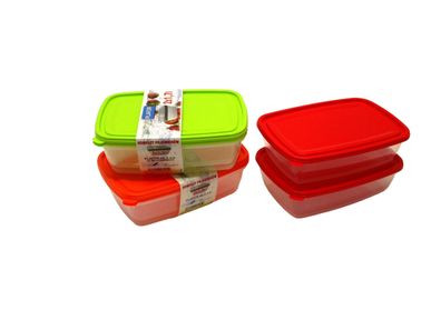 Gefrierdosen 2er Set 1,7 Liter - diverse Farben