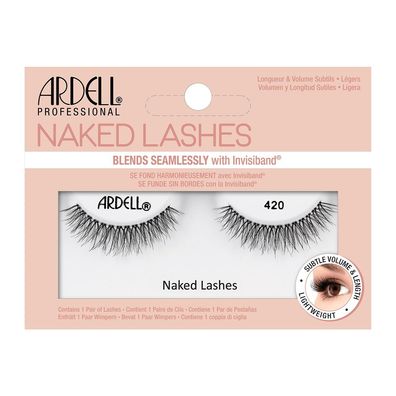 Ardell Naked Lashes 420 Künstliche Wimpern Schwarz